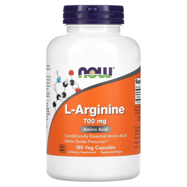 L-ARGININE 700mg  180 VCAPS